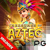 Treasures of Aztec Game Banner